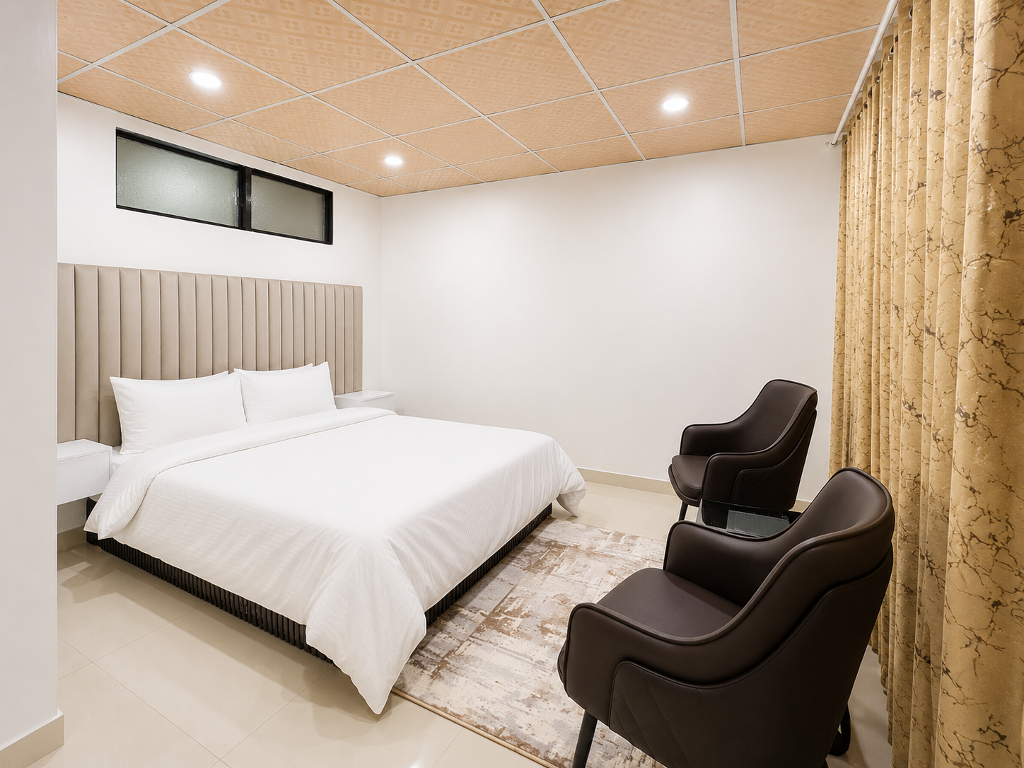 Comfortable bedroom, reference image